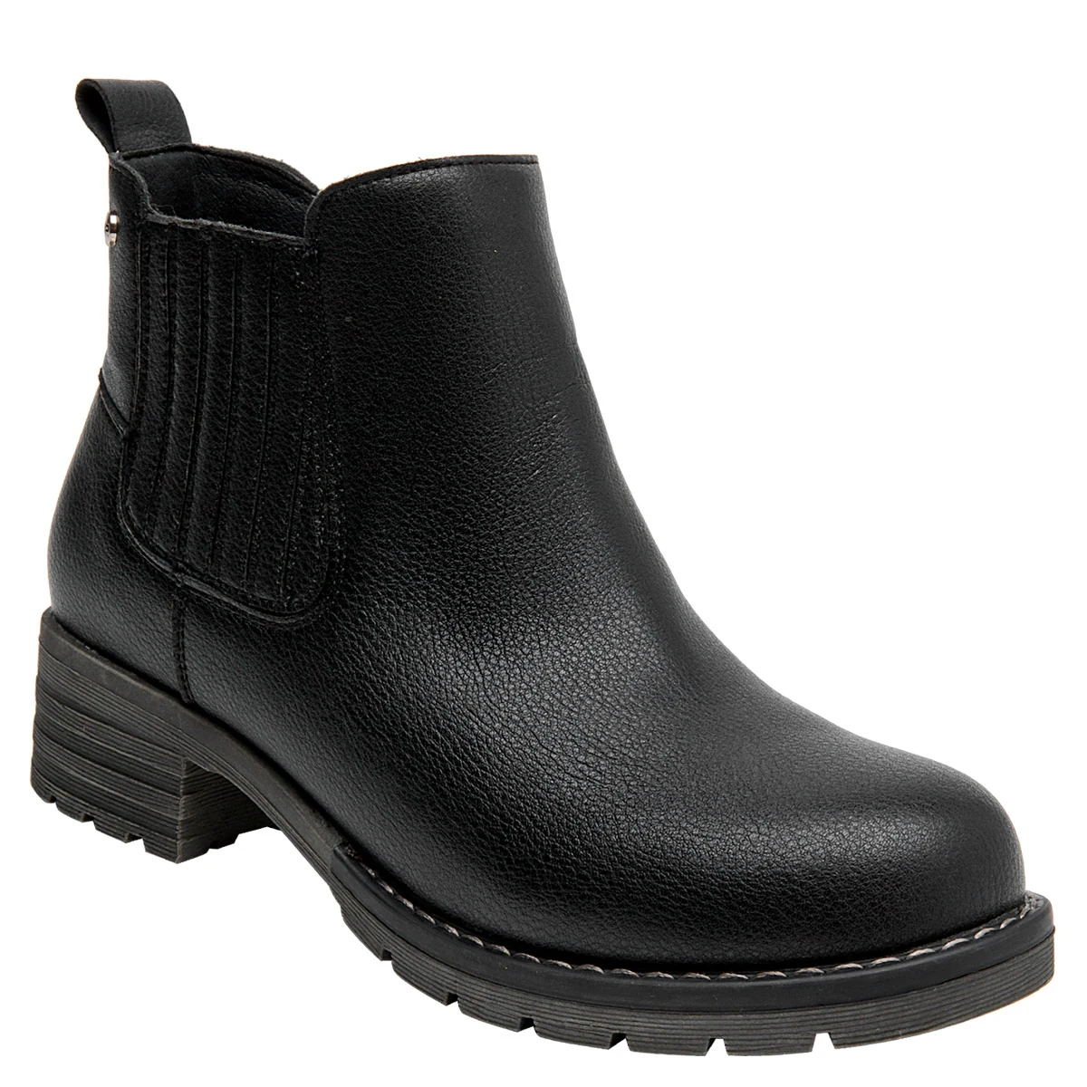 BOTINES MUJER BRUNO ROSSI NEGRO BRM0348 CUERO - 2