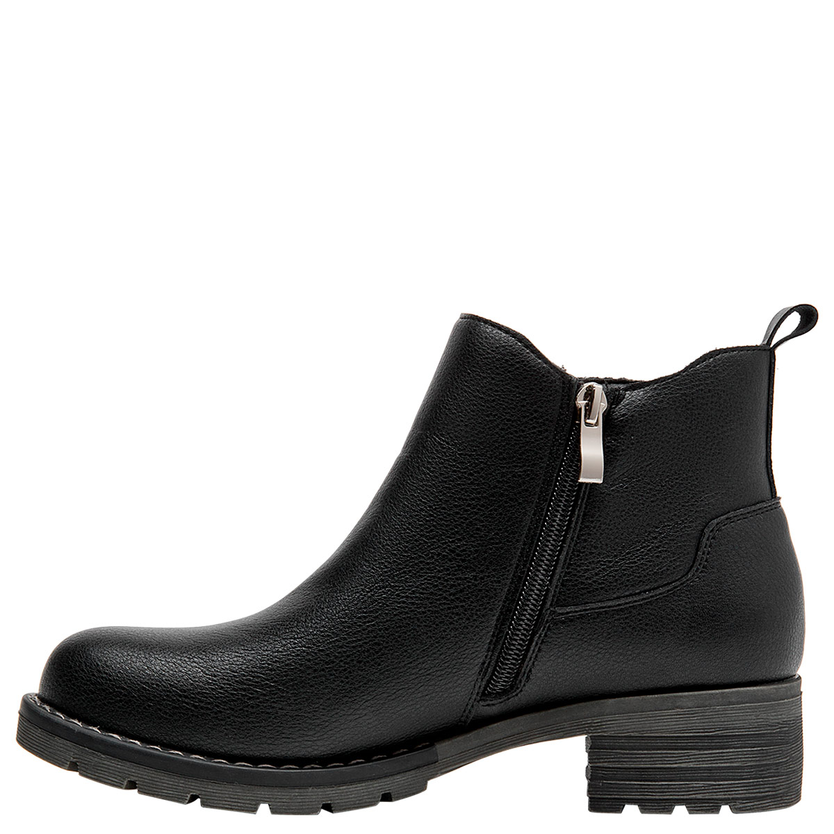 BOTINES MUJER BRUNO ROSSI NEGRO BRM0348 CUERO - 4