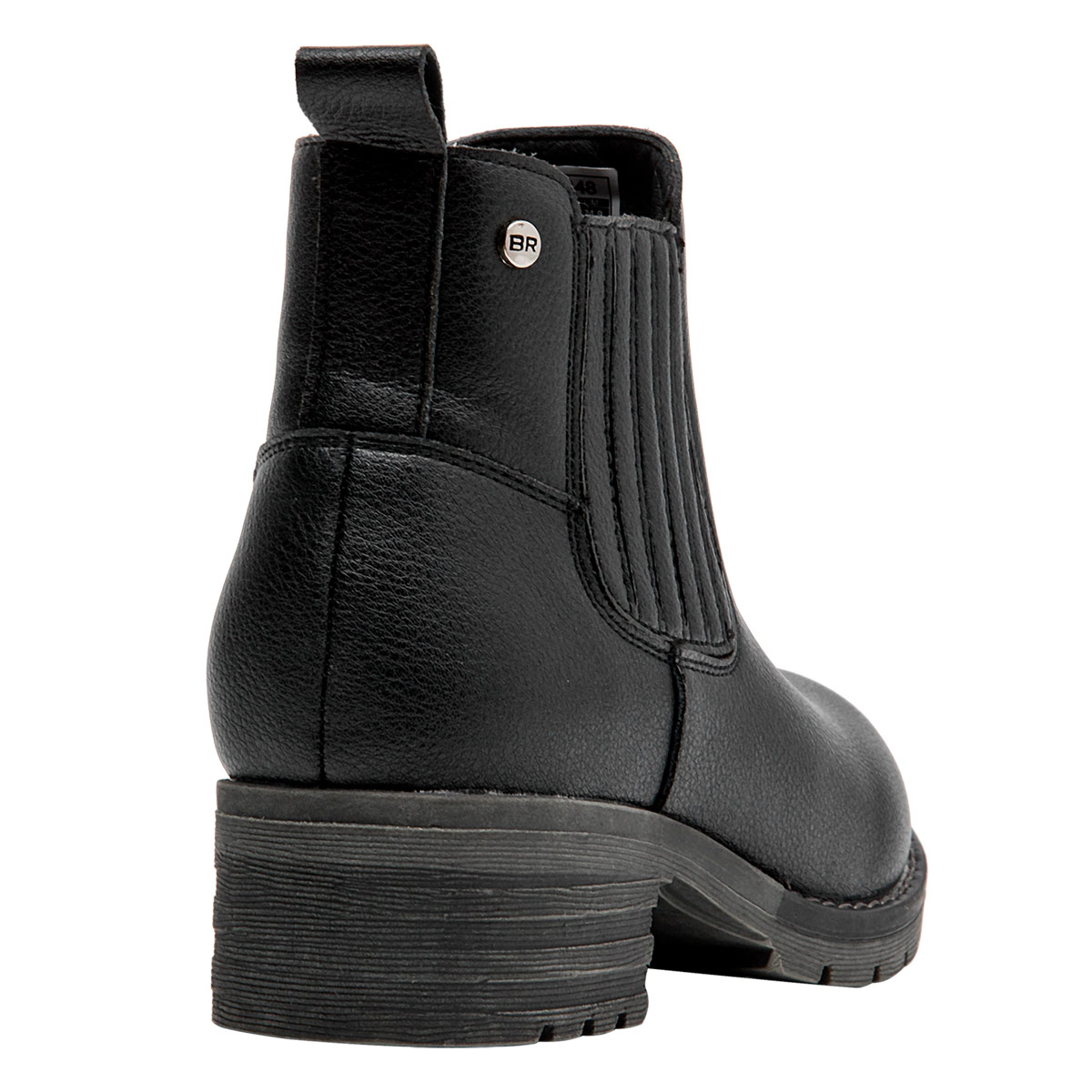 BOTINES MUJER BRUNO ROSSI NEGRO BRM0348 CUERO - 5