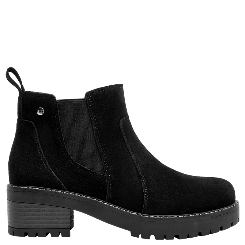 BOTINES MUJER BRUNO ROSSI NEGRO BRM0358 CUERO - 1