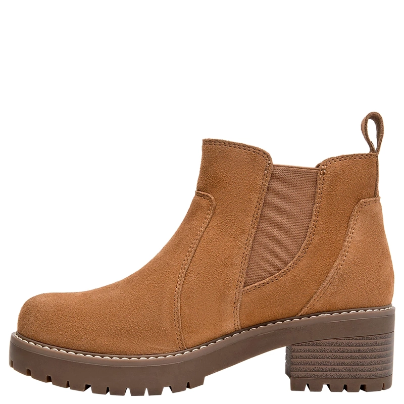 BOTINES MUJER BRUNO ROSSI CAMEL BRM0358 CUERO - 4