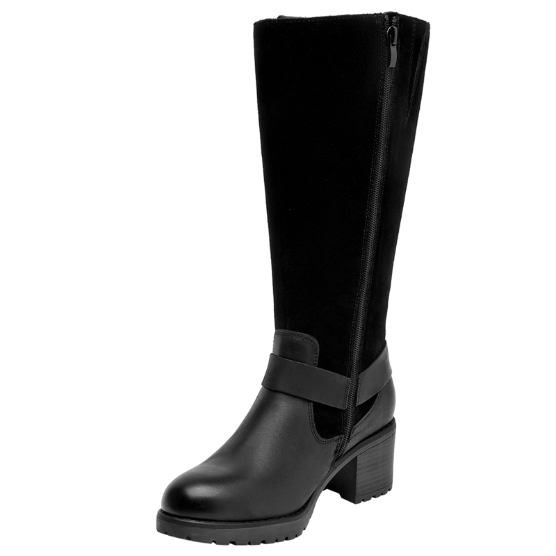 BOTAS MUJER BRUNO ROSSI NEGRO BRM0272 CUERO - 3