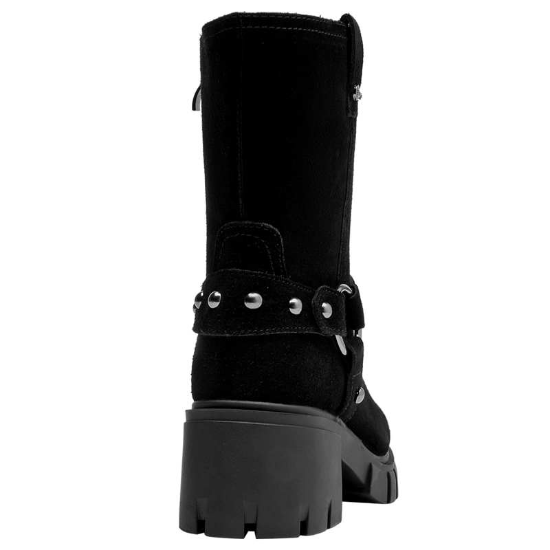 BOTAS MUJER BRUNO ROSSI NEGRO BRM0279 CUERO - 5