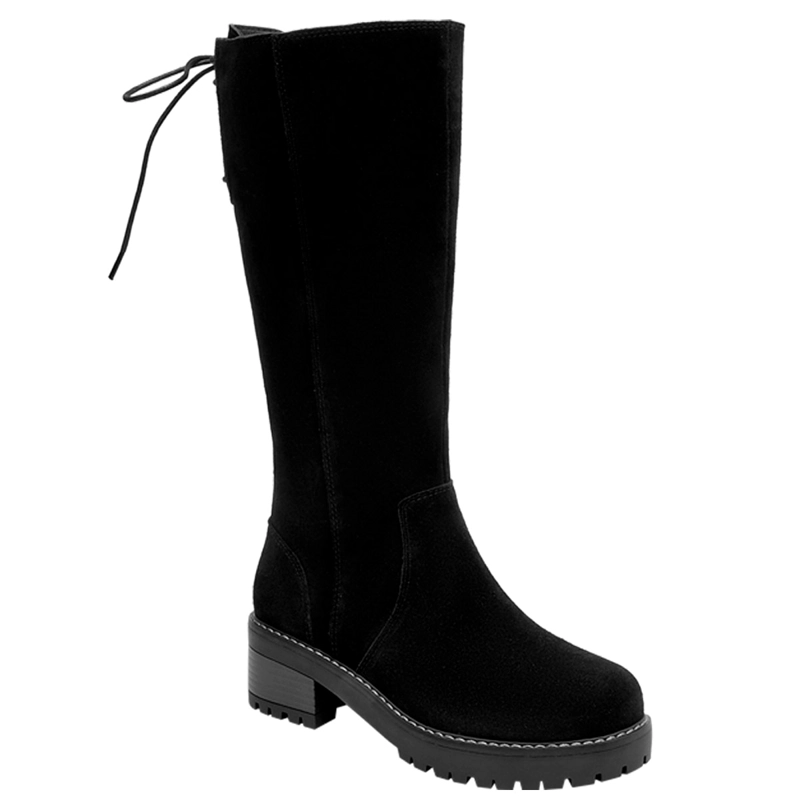 BOTAS MUJER BRUNO ROSSI NEGRO BRM0352 CUERO - 2