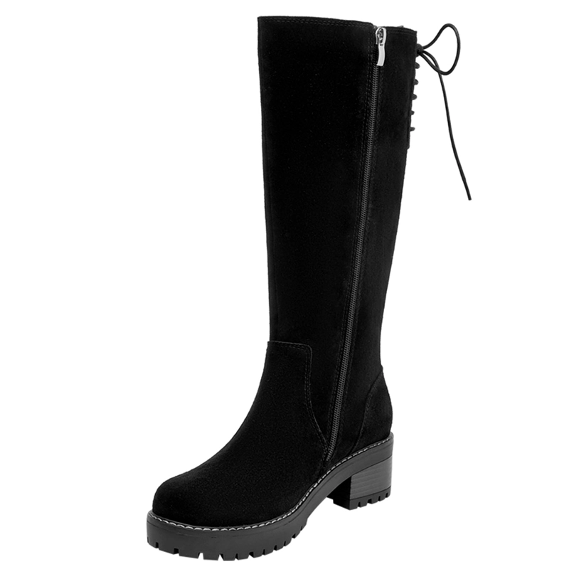 BOTAS MUJER BRUNO ROSSI NEGRO BRM0352 CUERO - 3
