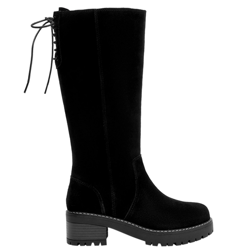BOTAS MUJER BRUNO ROSSI NEGRO BRM0352 CUERO - 1