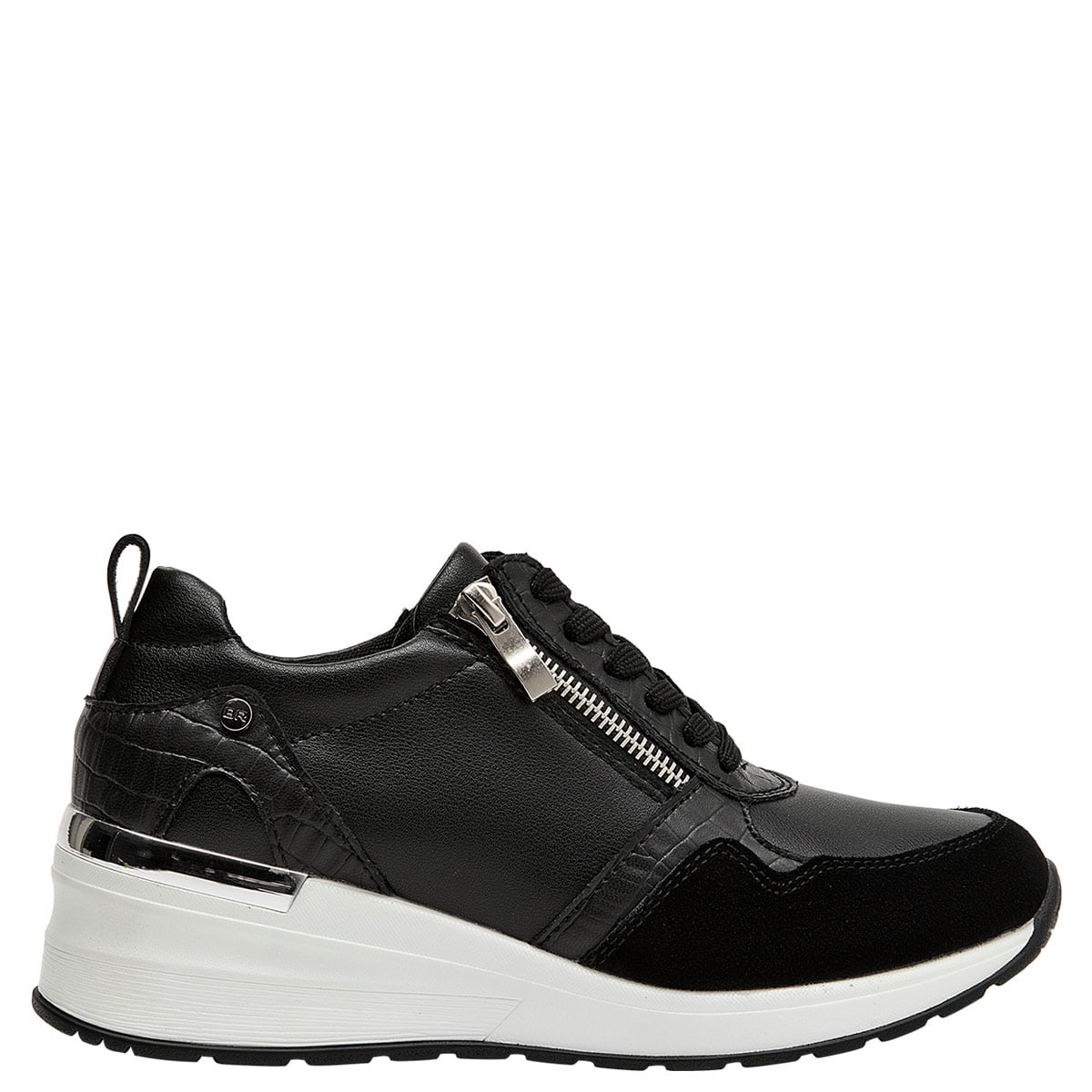 ZAPATILLAS MUJER BRUNO ROSSI CASUALES NEGRO BRM0346 - 1