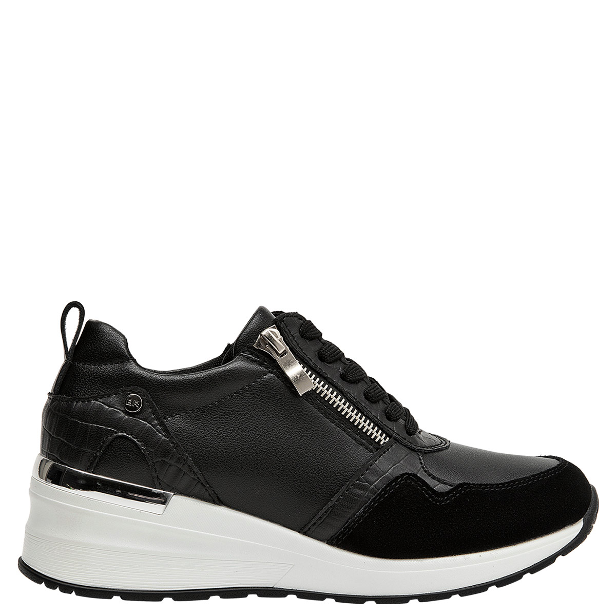 ZAPATILLAS MUJER BRUNO ROSSI CASUALES NEGRO BRM0346 - 1