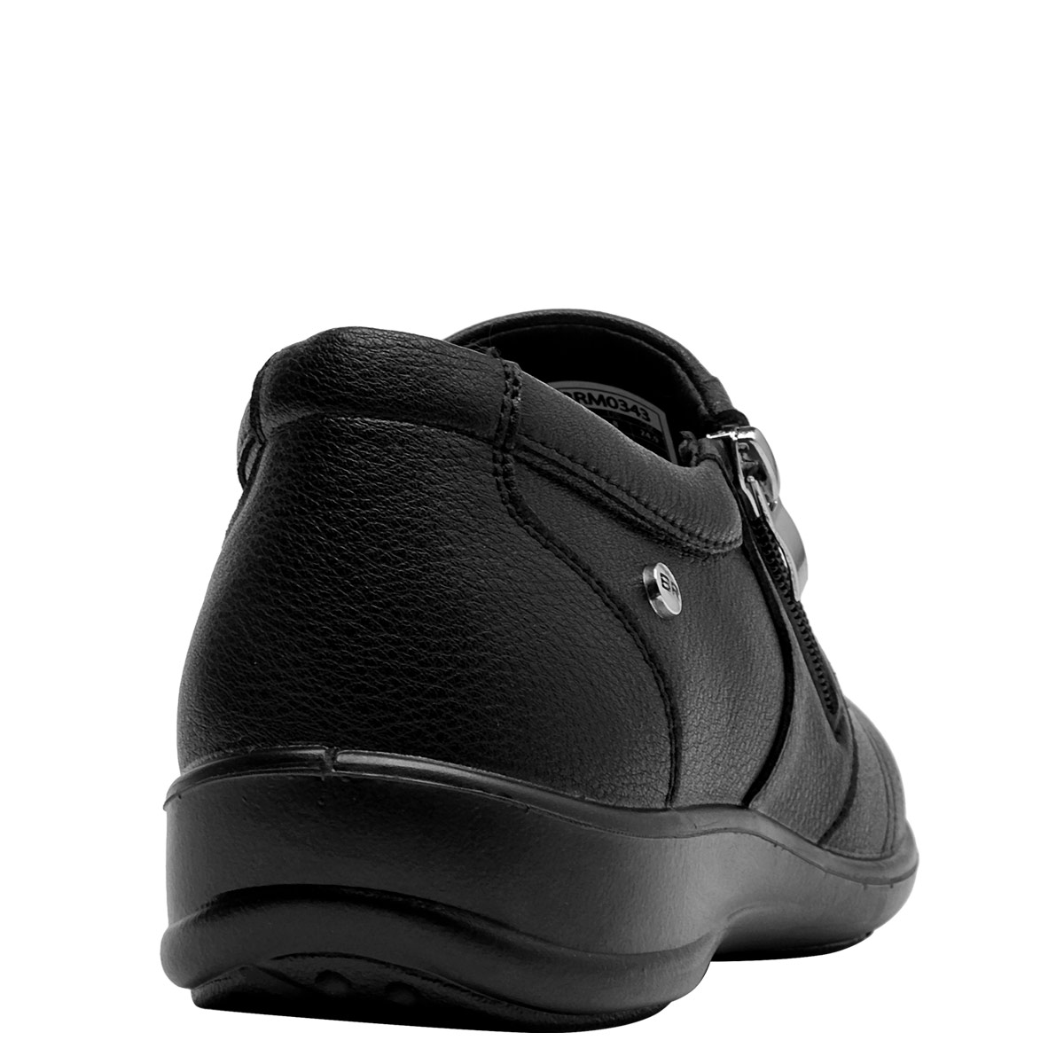 ZAPATOS MUJER BRUNO ROSSI NEGRO BRM0343 CUERO - 5