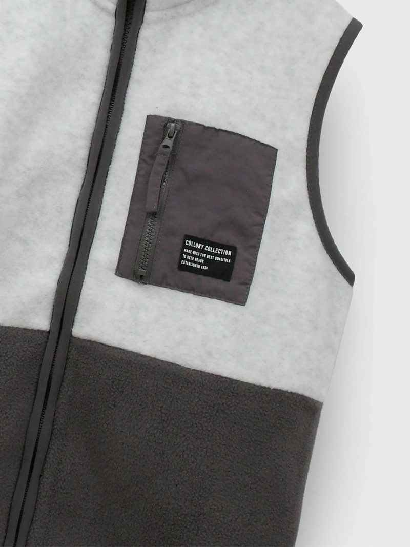 POLERÓN POLAR NIÑO COLLOKY VEST - 4