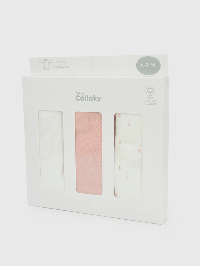 PACK X3 BODY NIÑA COLLOKY - 6