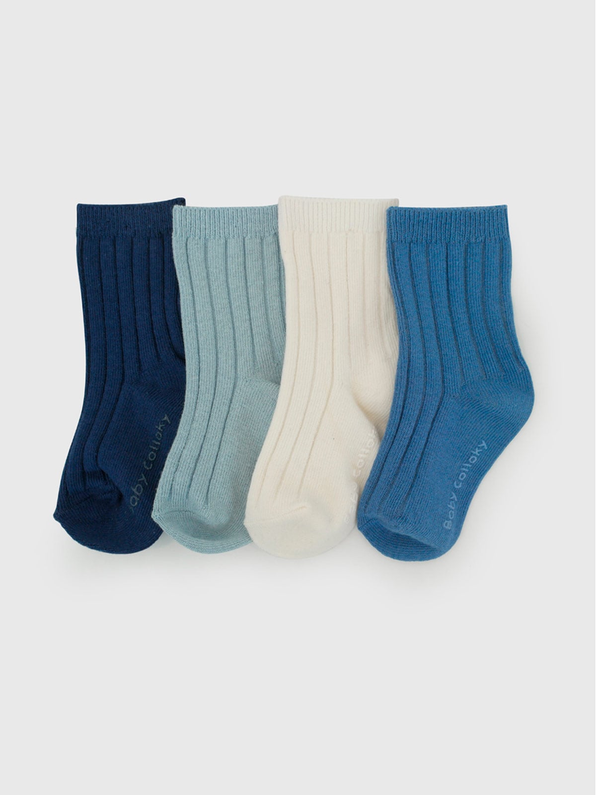 PACK X4 CALCETINES LARGOS NIÑO COLLOKY - 1