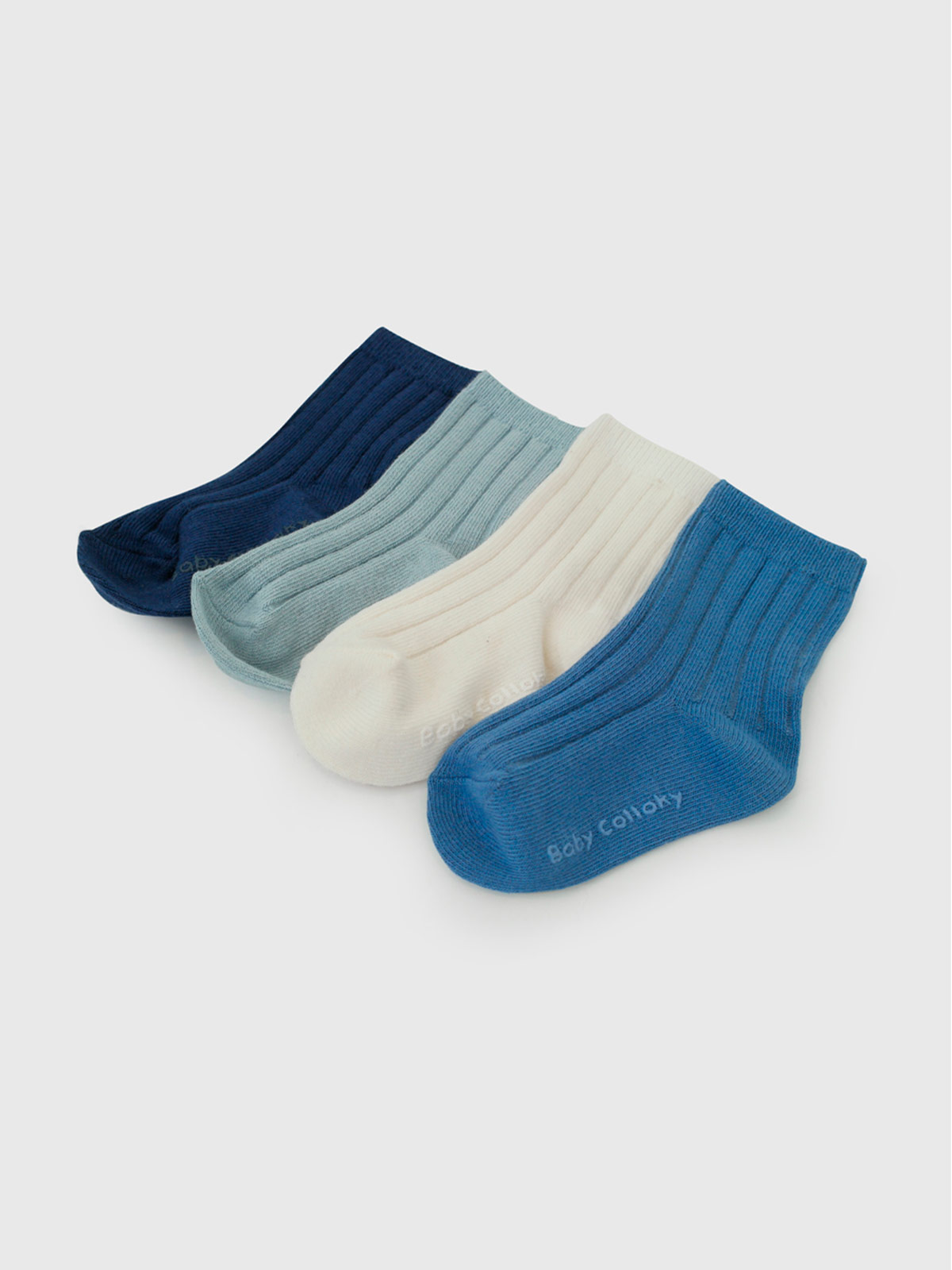 PACK X4 CALCETINES LARGOS NIÑO COLLOKY - 2