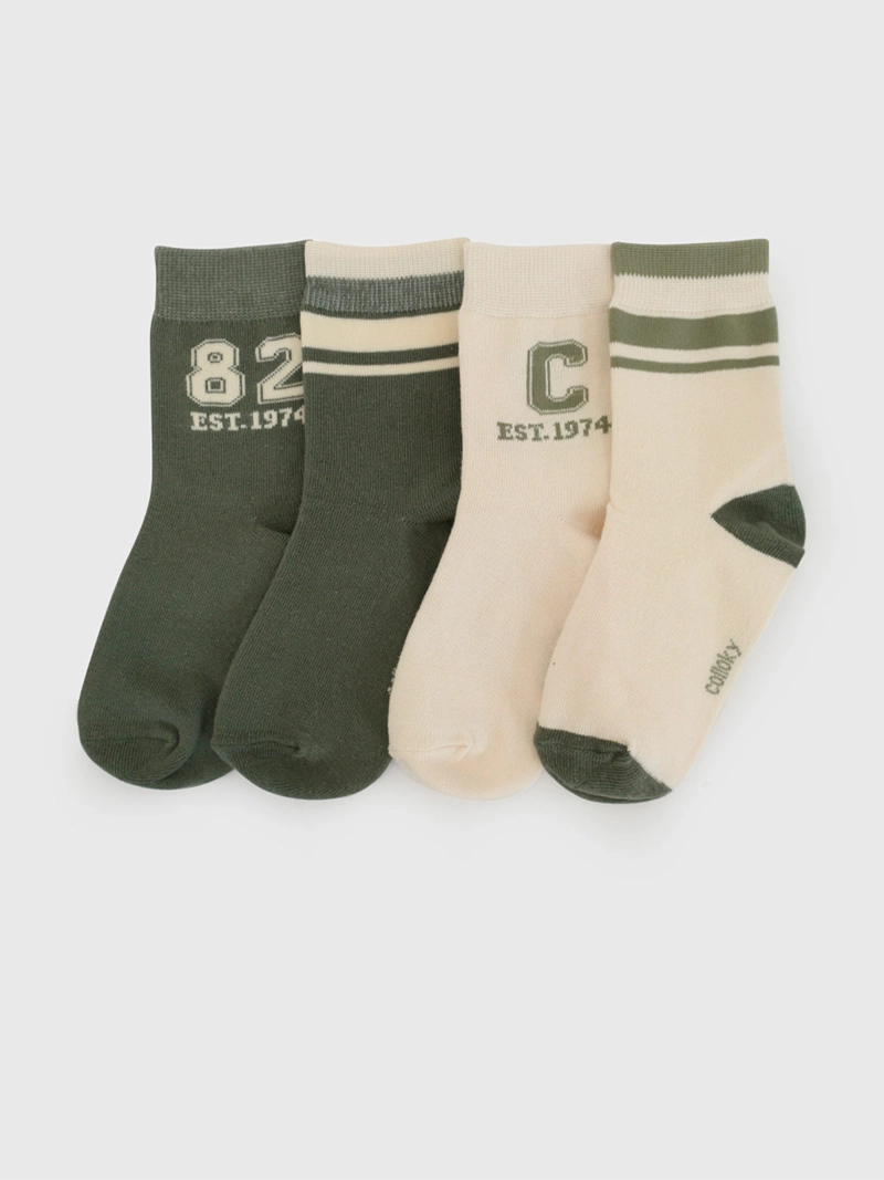 PACK X4 CALCETINES NIÑO COLLOKY - 1