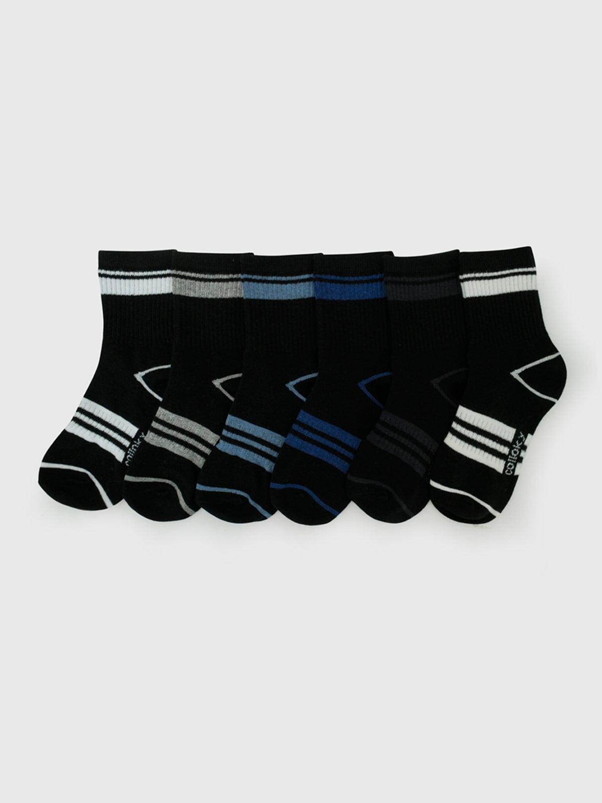PACK X6 CALCETINES NIÑO COLLOKY - 1
