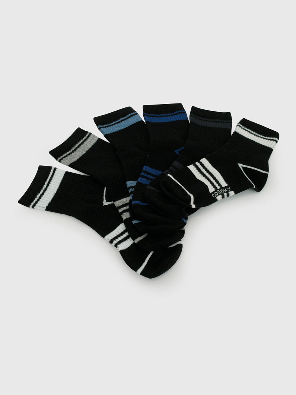 PACK X6 CALCETINES NIÑO COLLOKY - 3