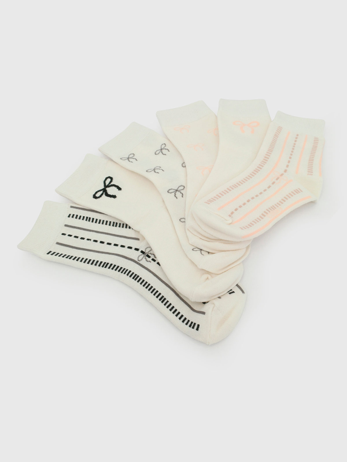 PACK X6 CALCETINES NIÑA COLLOKY - 3
