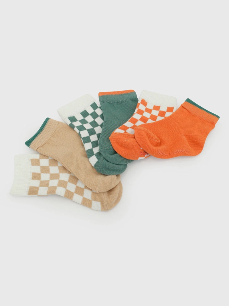 PACK X6 CALCETINES NIÑO COLLOKY - 3