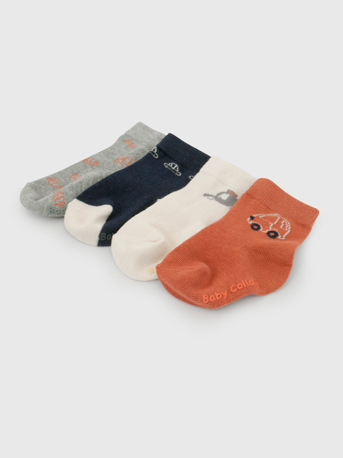 PACK X4 CALCETINES NIÑO COLLOKY - 2
