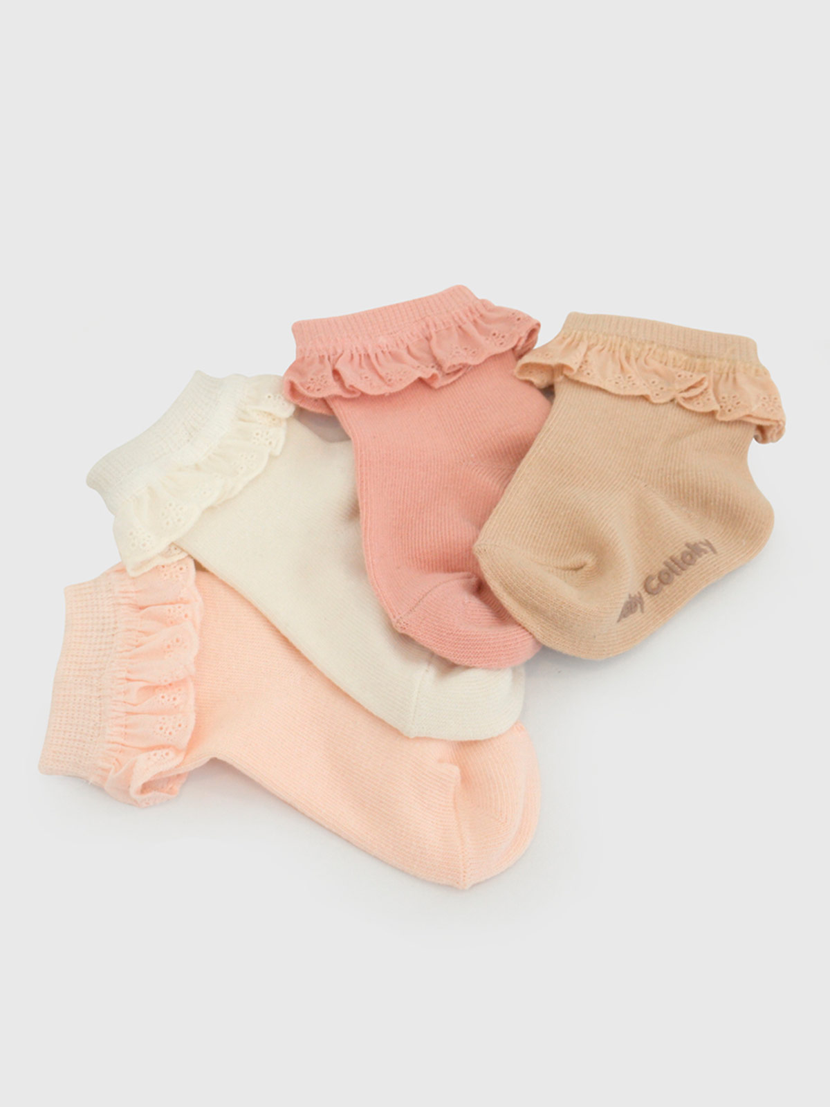 PACK X4 CALCETINES NIÑA COLLOKY VUELOS - 3