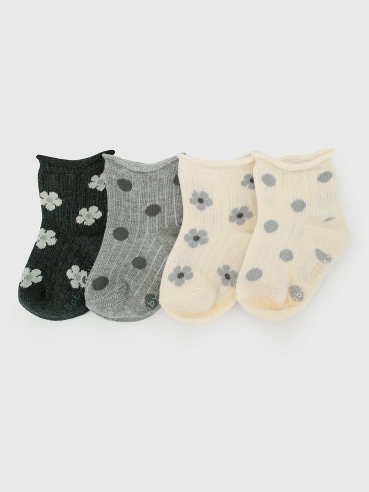 PACK X4 CALCETINES NIÑA COLLOKY VUELOS - 1