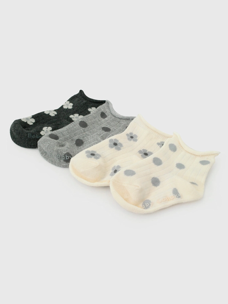 PACK X4 CALCETINES NIÑA COLLOKY VUELOS - 2