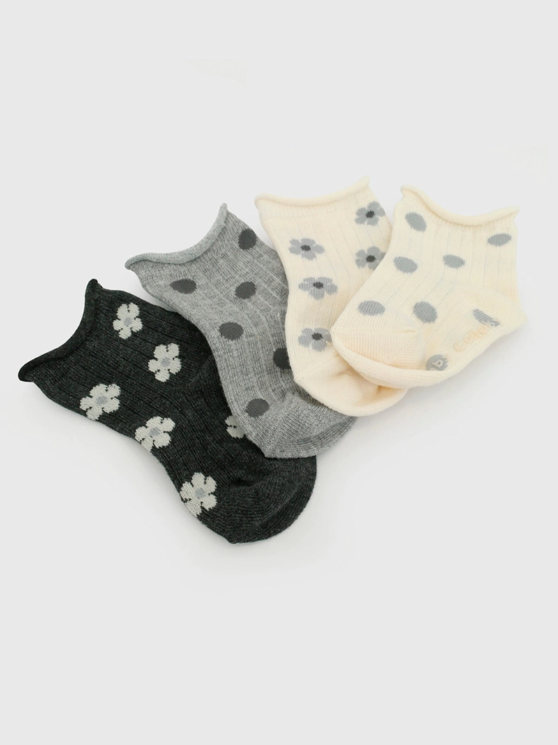 PACK X4 CALCETINES NIÑA COLLOKY VUELOS - 3