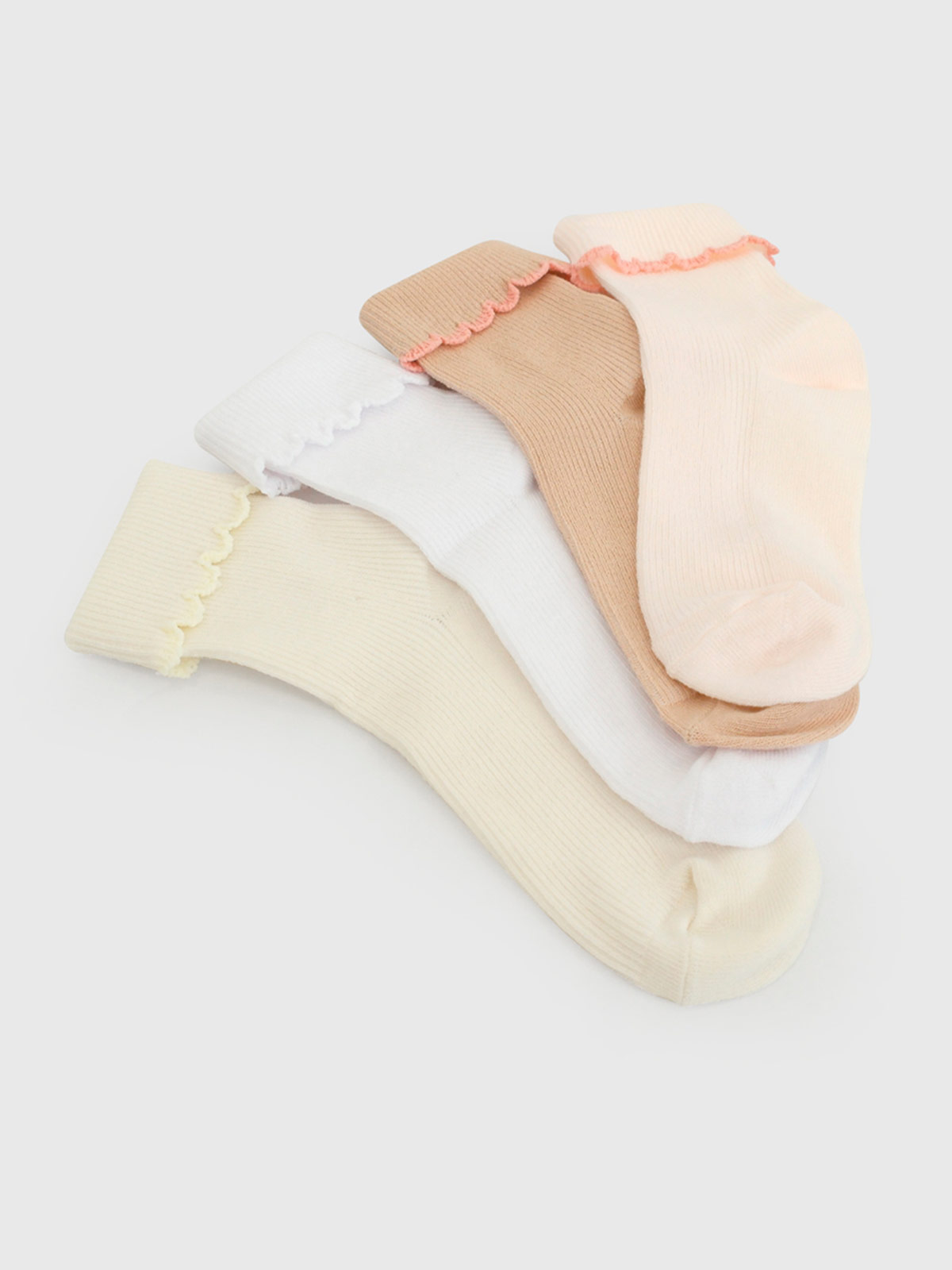 PACK X4 CALCETINES NIÑA COLLOKY VUELOS - 3