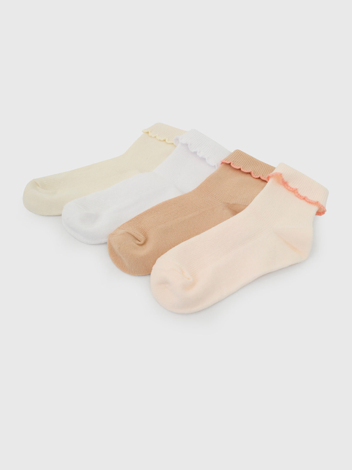 PACK X4 CALCETINES NIÑA COLLOKY VUELOS - 2