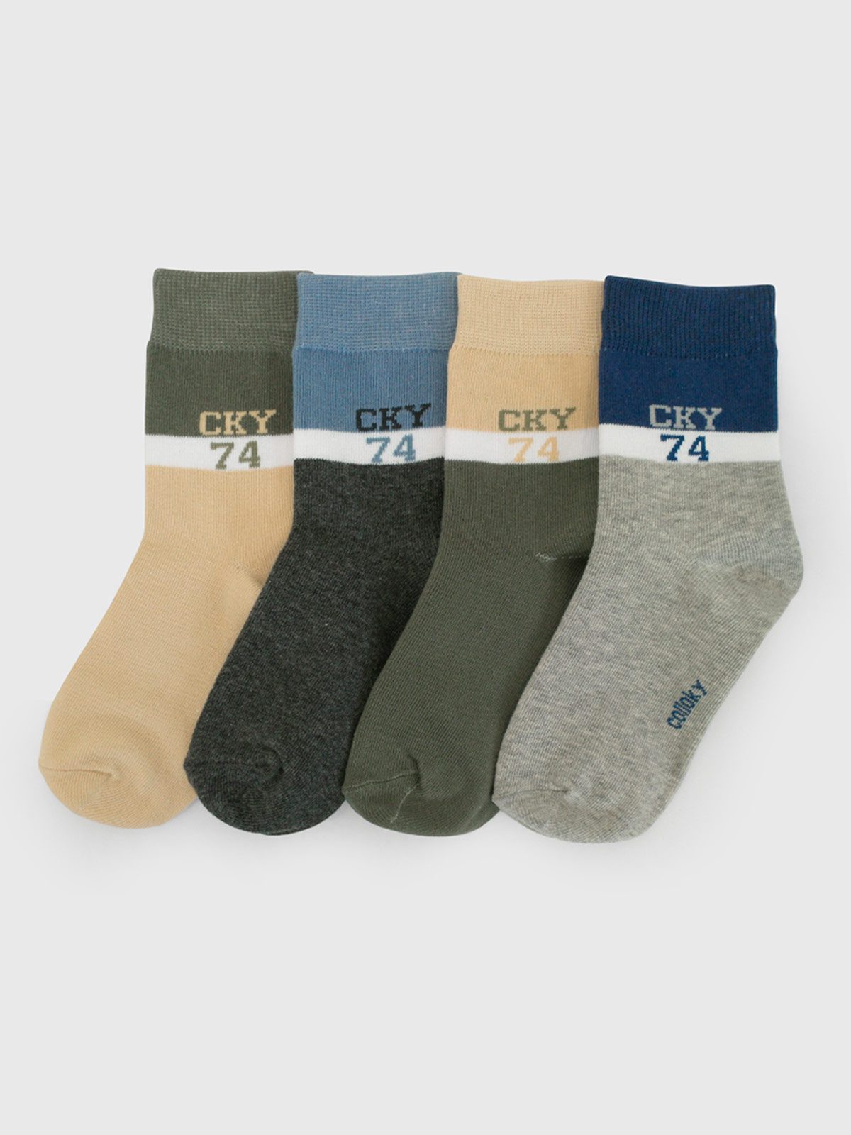 PACK X4 CALCETINES NIÑO COLLOKY