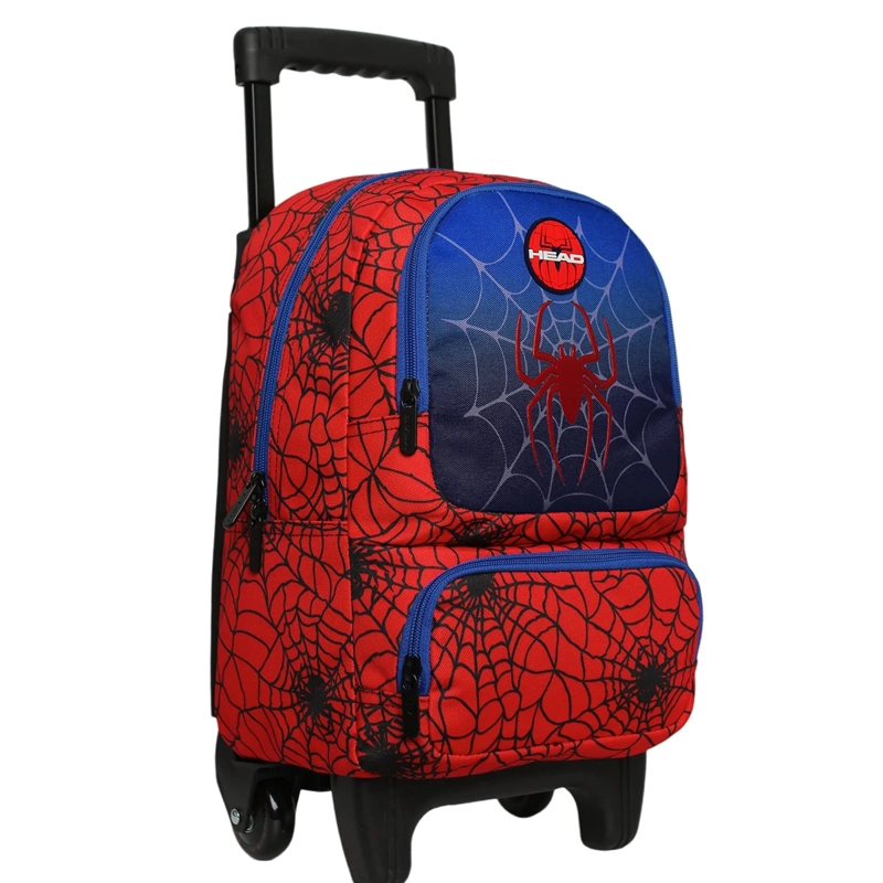 MOCHILA CON RUEDAS HEAD WINNER 2026 ARAÑA ROJO - 1