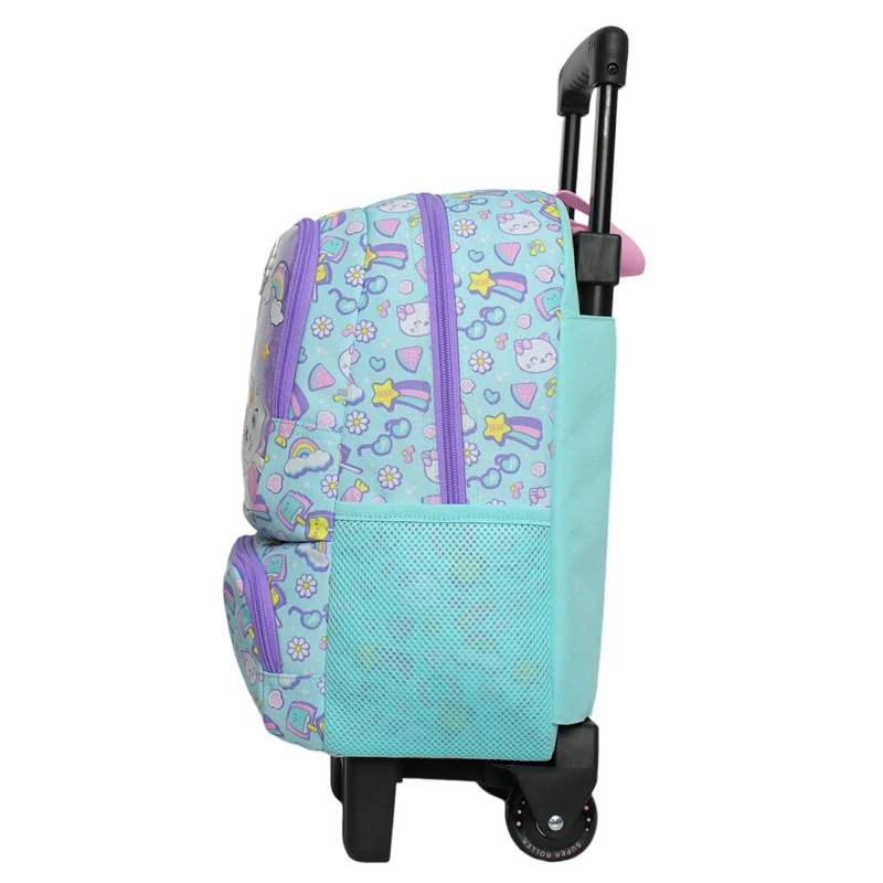 MOCHILA CON RUEDAS HEAD WINNER 2026 CAT PRINTS MENTA - 4