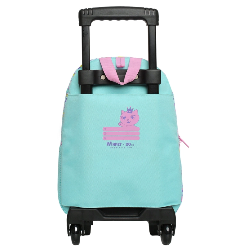 MOCHILA CON RUEDAS HEAD WINNER 2026 CAT PRINTS MENTA - 5