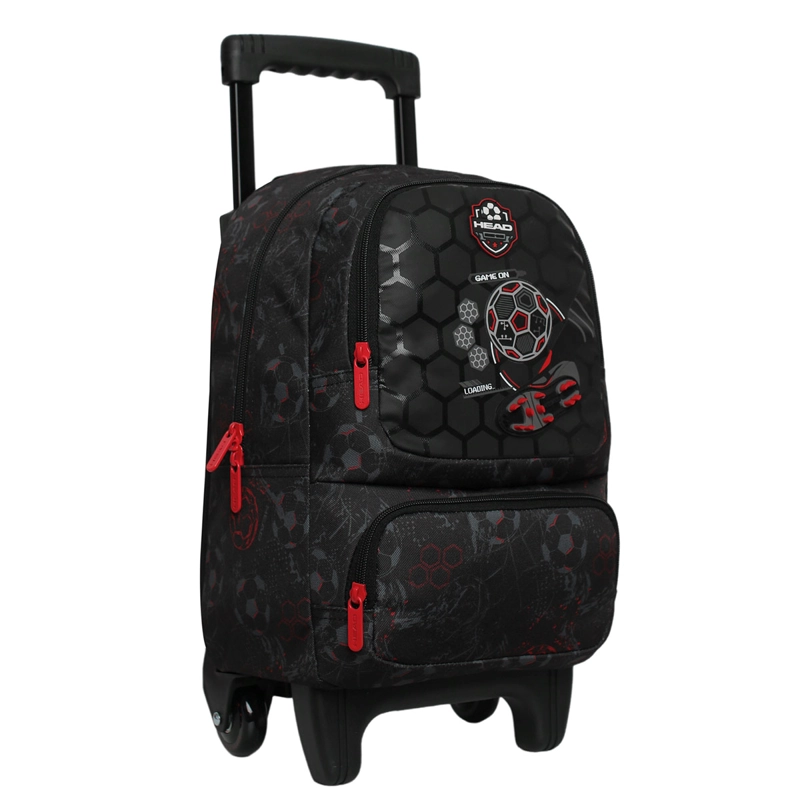 MOCHILA CON RUEDAS HEAD WINNER 2026 SOCCER NEGRO - 1