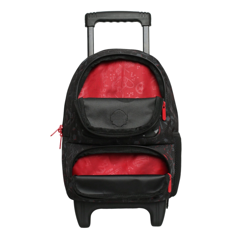 MOCHILA CON RUEDAS HEAD WINNER 2026 SOCCER NEGRO - 3