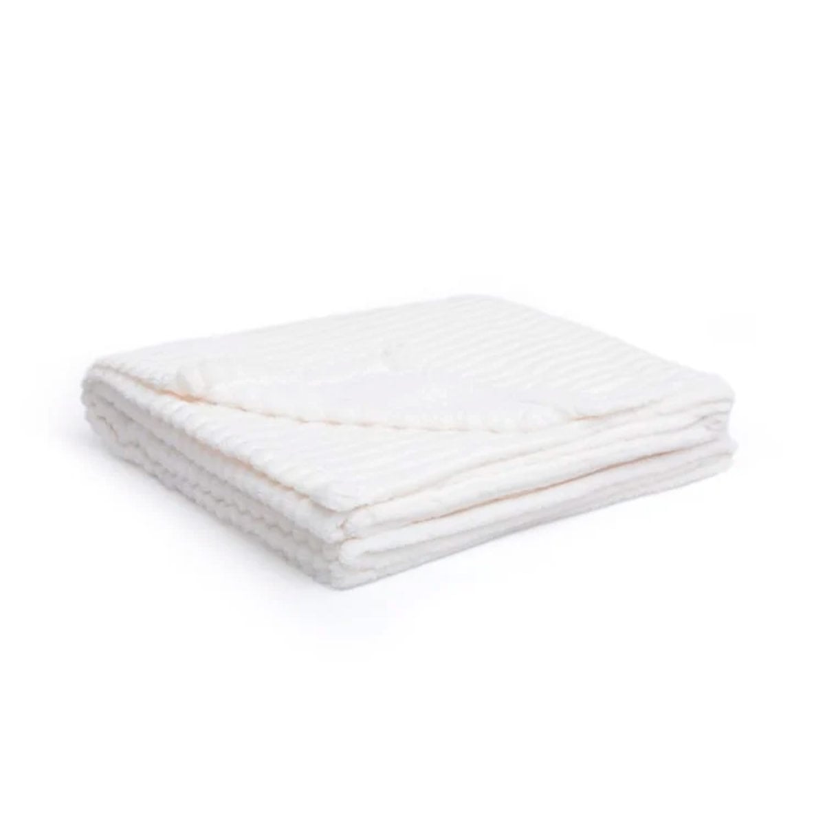 MANTA RIPLEY HOME FLANNEL EMBOSSED LÍNEAS IVORY - 1