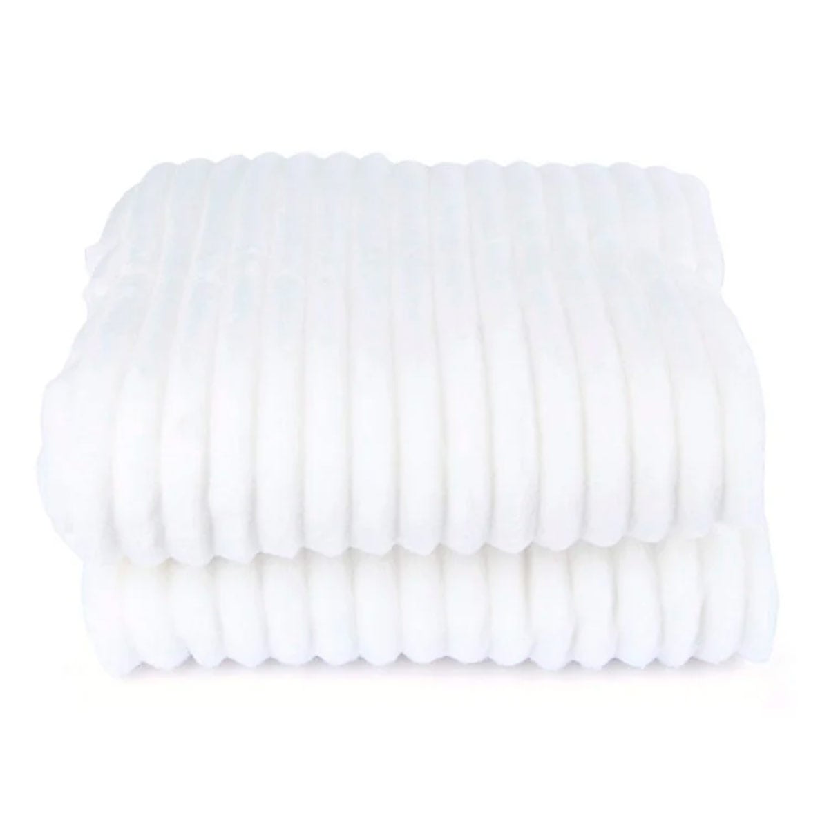 MANTA RIPLEY HOME FLANNEL EMBOSSED LÍNEAS IVORY - 3