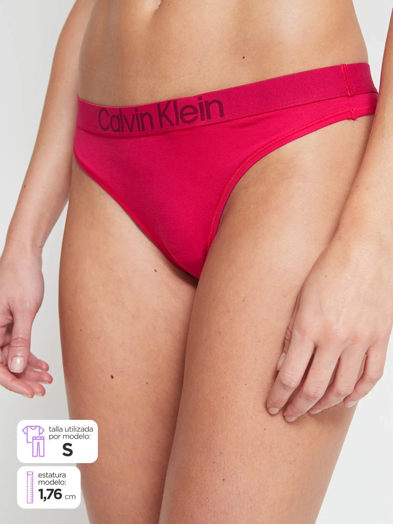 CALZÓN CALVIN KLEIN TANGA ALGODÓN - 1