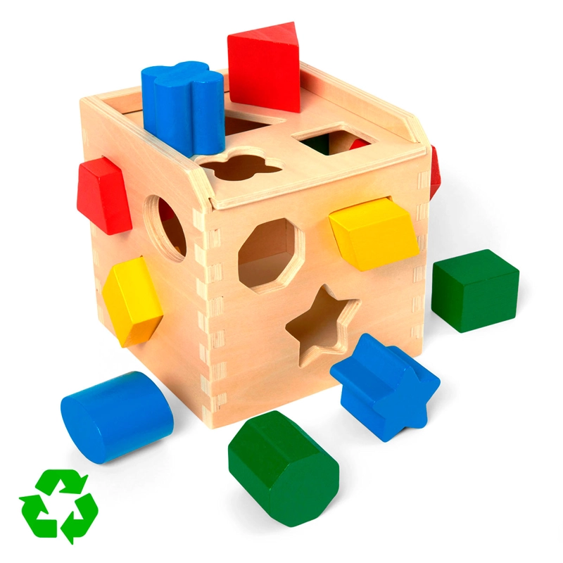 CUBO DE ENCAJE DE MADERA - 1