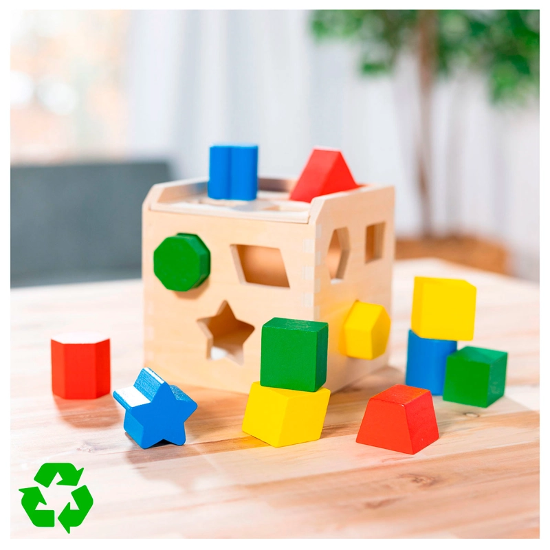 CUBO DE ENCAJE DE MADERA - 2