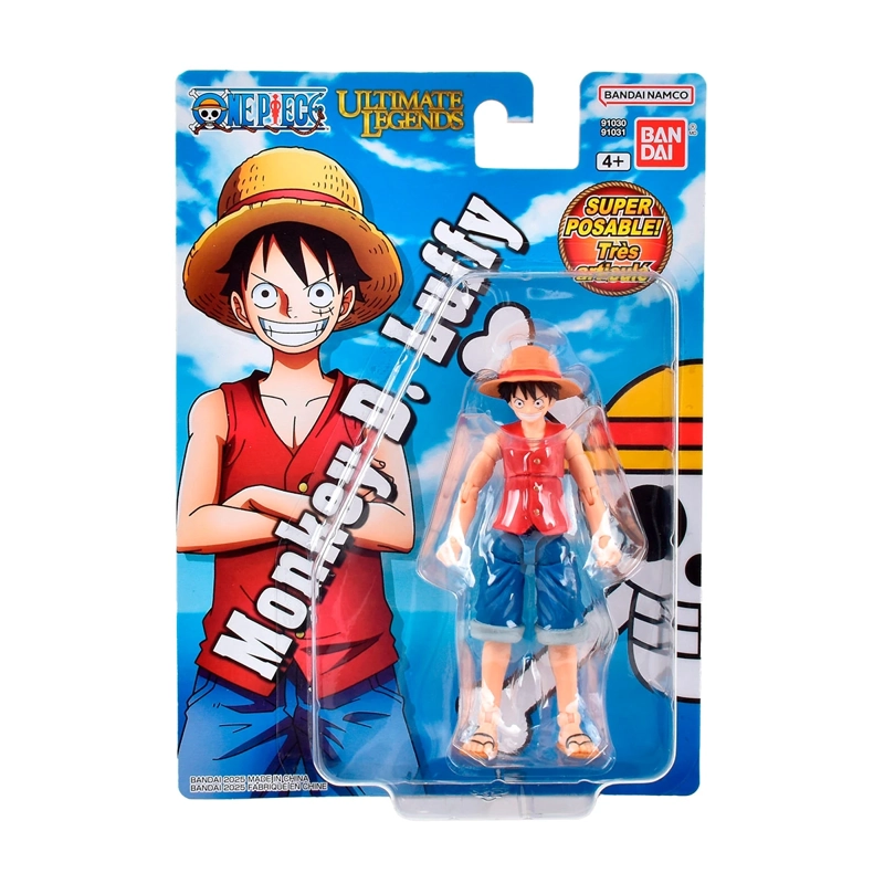 FIGURA DE ACCIÓN ONE PIECE 13 CM - MODELO ALEATORIO - 2