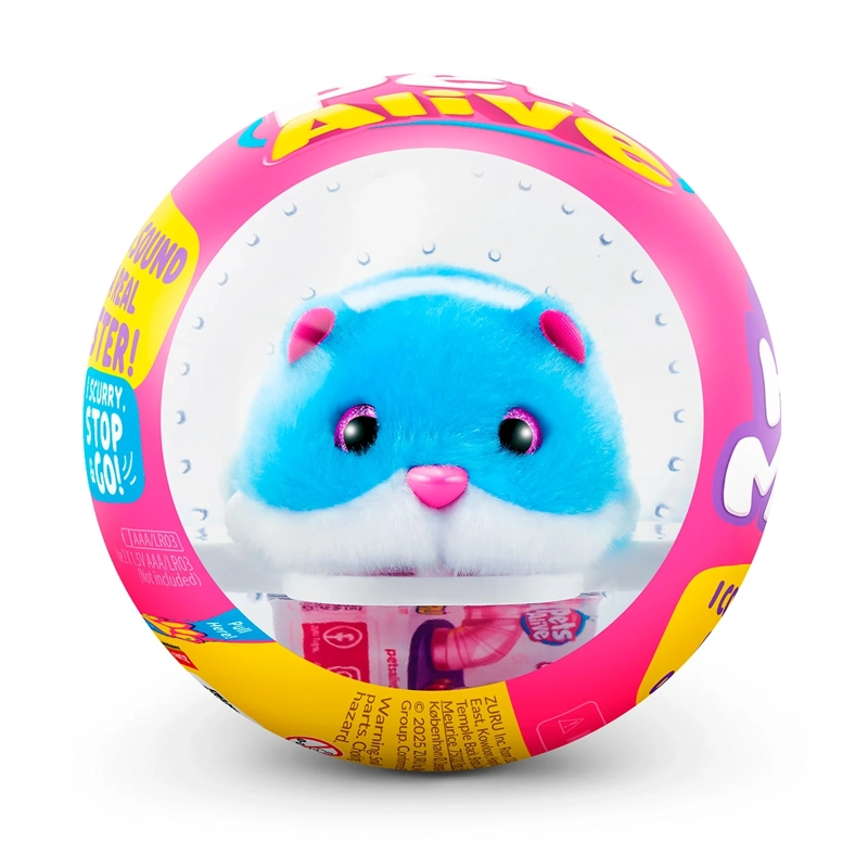 PELUCHE PETS ALIVE HAMSTER CAMINADOR EN BOLA - MODELO ALEATORIO - 2