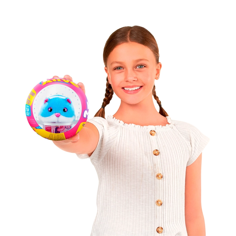 PELUCHE PETS ALIVE HAMSTER CAMINADOR EN BOLA - MODELO ALEATORIO - 6