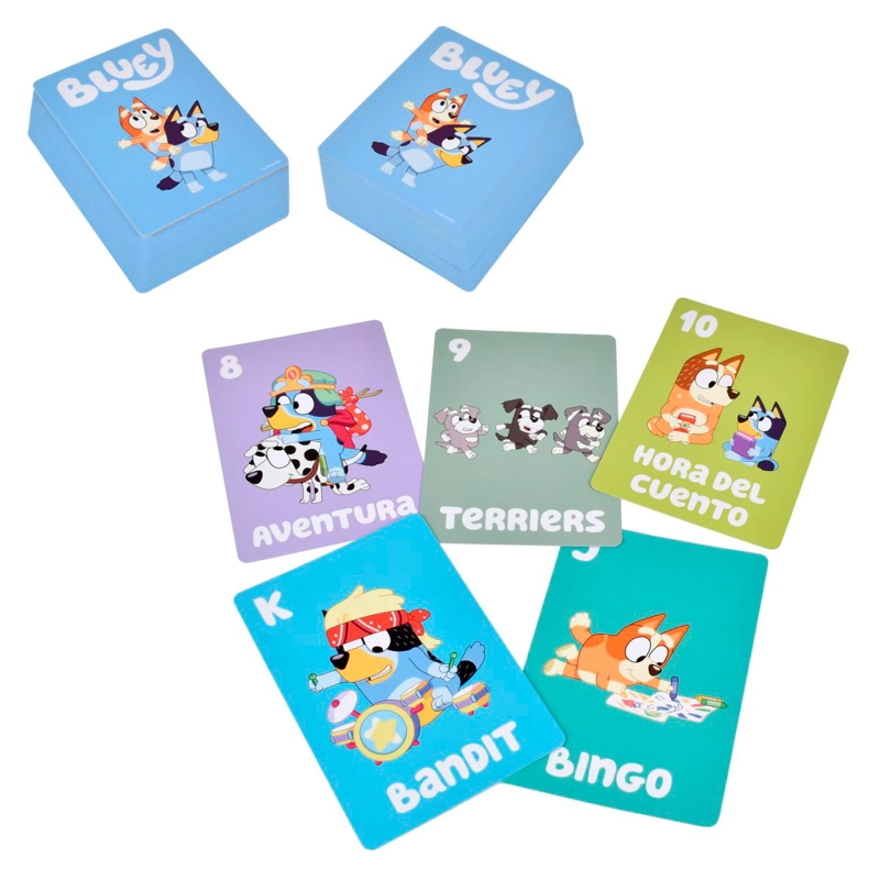 JUEGO DE CARTAS BLUEY 5 EN 1  - 3