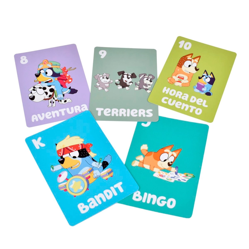 JUEGO DE CARTAS BLUEY 5 EN 1  - 4