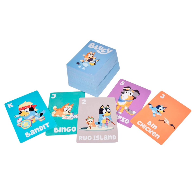 JUEGO DE CARTAS BLUEY 5 EN 1  - 6