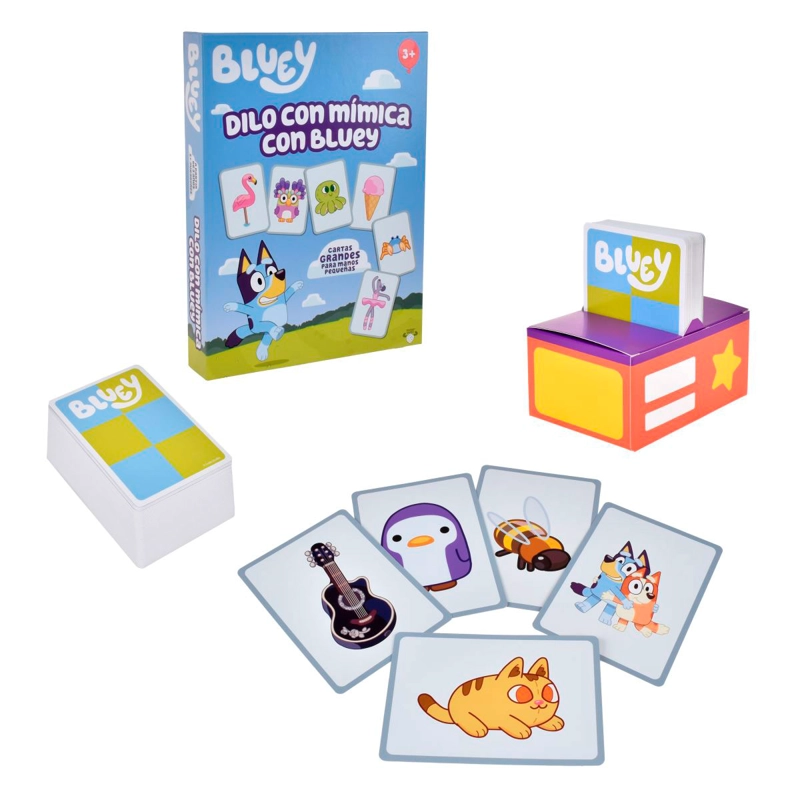 JUEGO DE CARTAS BLUEY ADIVINANZAS - 1