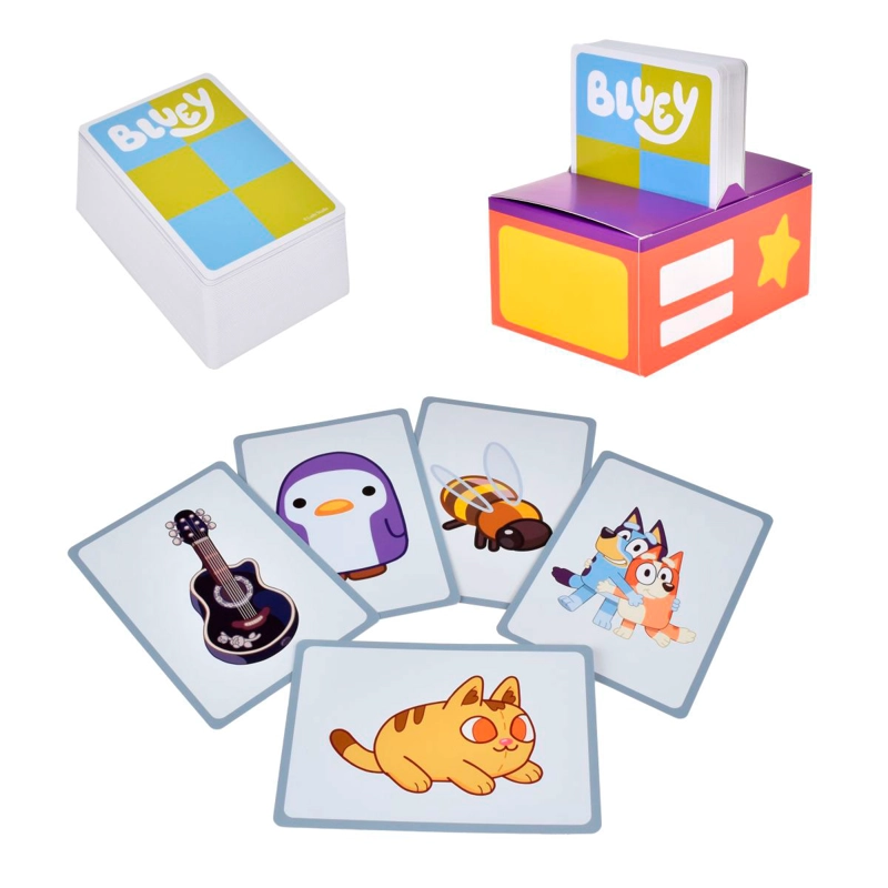 JUEGO DE CARTAS BLUEY ADIVINANZAS - 2