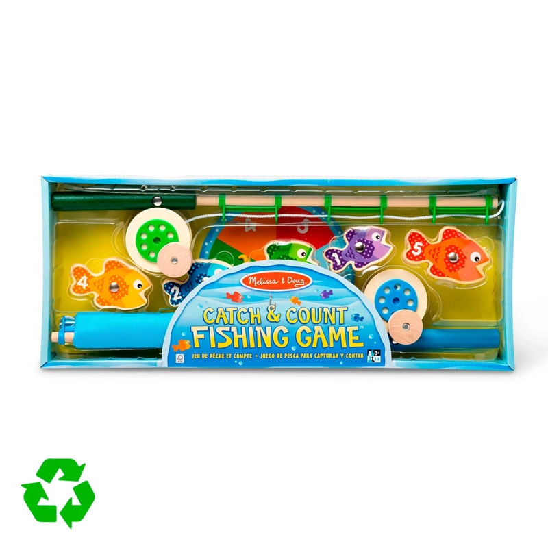 JUEGO DE PESCA DE MADERA - 1