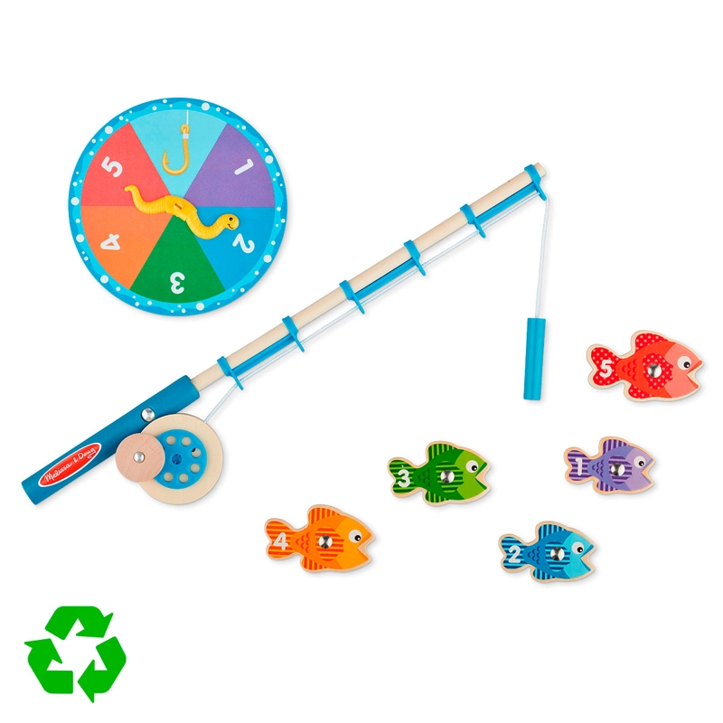 JUEGO DE PESCA DE MADERA - 2